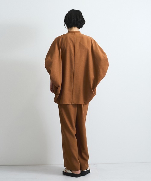 VICKY（ビッキー）の「タンブラーブッチャーイージーパンツ≪セットアップ対応/手洗い可能≫（その他パンツ・レディース・ブラウン/ダークネイビー/グレー系その他/ブルー/チャコールグレー・M）」の19枚目の写真