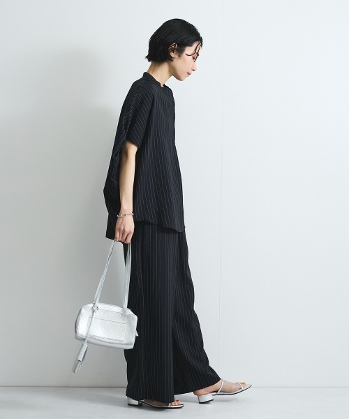 VICKY（ビッキー）の「タンブラーブッチャーイージーパンツ≪セットアップ対応/手洗い可能≫（その他パンツ・レディース・ブラウン/ダークネイビー/グレー系その他/ブルー/チャコールグレー・M）」の13枚目の写真