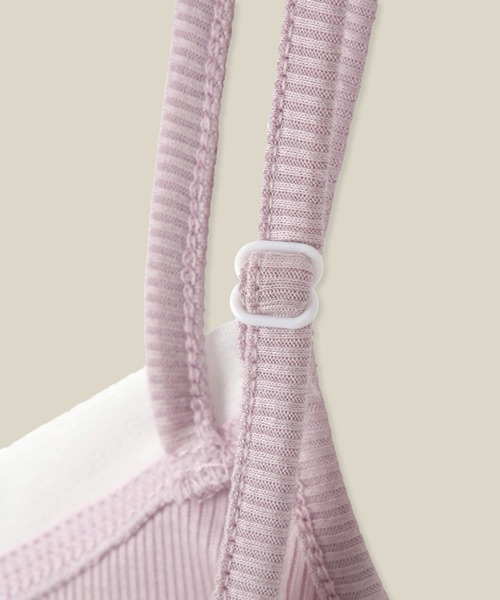 ROPE'(ロペ)の「【WEB・一部店舗限定】【接触冷感/UVカット】前後2WAY チュールコンビアシメキャミソール(キャミソール・レディース・ピンク/ホワイト/ブラック・FREE)」の16枚目の写真