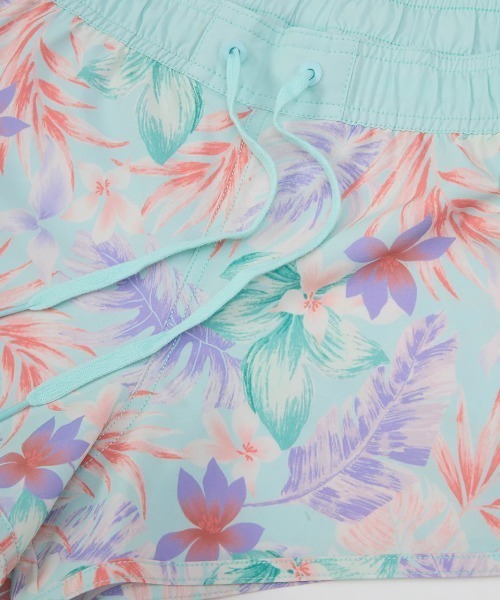 BILLABONG GIRL(ビラボンガール)の「BILLABONG レディース SHADOW TROPIC SHORT BOARDSHORTS ボードショーツ 【2025年春夏モデル】/ビラボンウエストゴムUVケア花柄サーフトランクス・ボードショーツ(水着)(水着・レディース・ブルー/マルチ・MEDIUM/LARGE/SMALL)」の9枚目の写真
