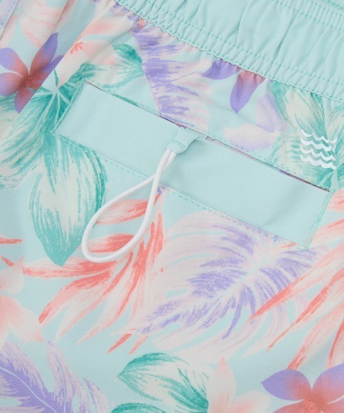 BILLABONG GIRL(ビラボンガール)の「BILLABONG レディース SHADOW TROPIC SHORT BOARDSHORTS ボードショーツ 【2025年春夏モデル】/ビラボンウエストゴムUVケア花柄サーフトランクス・ボードショーツ(水着)(水着・レディース・ブルー/マルチ・MEDIUM/LARGE/SMALL)」の10枚目の写真