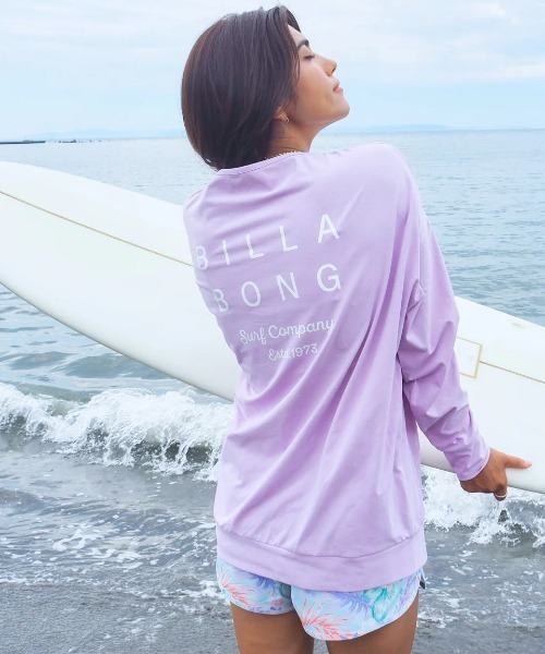 BILLABONG GIRL(ビラボンガール)の「BILLABONG レディース SHADOW TROPIC SHORT BOARDSHORTS ボードショーツ 【2025年春夏モデル】/ビラボンウエストゴムUVケア花柄サーフトランクス・ボードショーツ(水着)(水着・レディース・ブルー/マルチ・MEDIUM/LARGE/SMALL)」の3枚目の写真