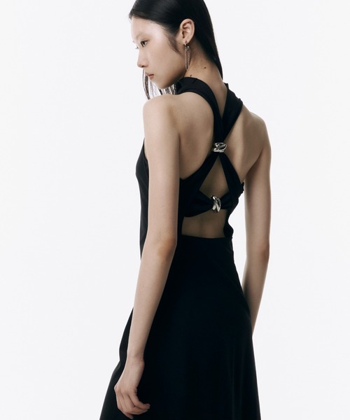 新品未使用完売　josemoon BACK TWIST SHIRT DRESS JOSEMOON 【OFFICIAL ONLINE STORE】 | SHIRT・BLOUSE
