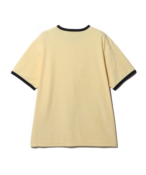 ESTNATION（エストネーション）の「ESTNATION / パイルリンガーTシャツ（Tシャツ/カットソー・メンズ・ホワイト/オレンジ/ブルー・MEDIUM/LARGE）」の8枚目の写真