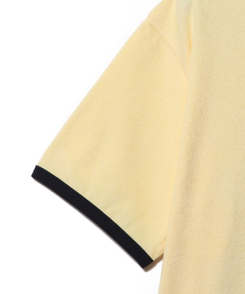 ESTNATION（エストネーション）の「ESTNATION / パイルリンガーTシャツ（Tシャツ/カットソー・メンズ・ホワイト/オレンジ/ブルー・MEDIUM/LARGE）」の10枚目の写真