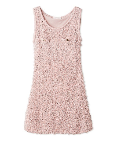 snidel ファンシーヤーンミニワンピース　カーディガン SNIDEL｜ファンシーヤーンミニワンピース | Rakuten Fashion