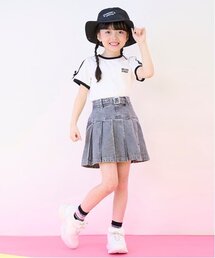 Mezzo piano　トップス、スカート、キュロットのまとめ売りです セール】カットワーク フリルキュロットスカート（スカート