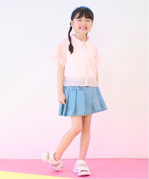 メゾピアノ　130（120.135） スカート、長T、ズボンセット　ベリーちゃん mezzo piano - 当時物メゾピアノ ミミちゃんポポちゃん ミニ