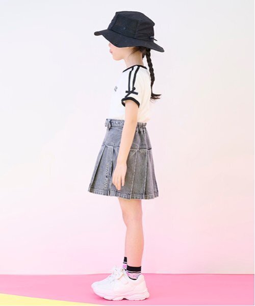 セール】ベルトつきプリーツスカート インナーパンツセット（スカート