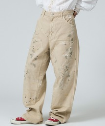 Johnbull（ジョンブル）の「【ATELLIER WELLS BY JOHNBULL】オックスオーバーダイダブルニーパンツ（その他パンツ）」