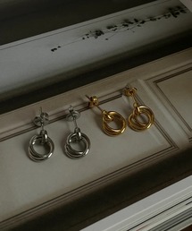 RANCLIC（ランクリック）の「サージカルステンレスピアス2サークル（ピアス（両耳用））」