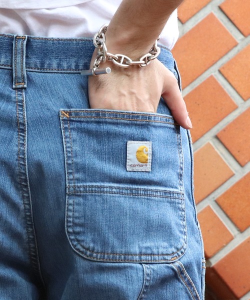 セール】Carhartt リラックスフィットダブルニーデニム（デニムパンツ