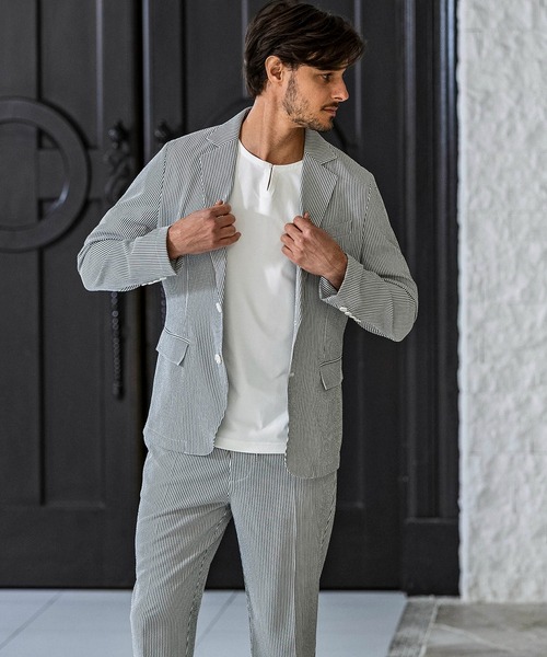 AKM Contemporary(エイケイエムコンテンポラリー)の「【WEB・直営店限定】AKM Contemporary(エイケイエムコンテンポラリー)ワンボタン リラックスシルエット 天竺シャツ 半袖シャツ(Tシャツ/カットソー・メンズ・オフホワイト/ブラック/ネイビー・S/M/L/XL/XXL)」の12枚目の写真