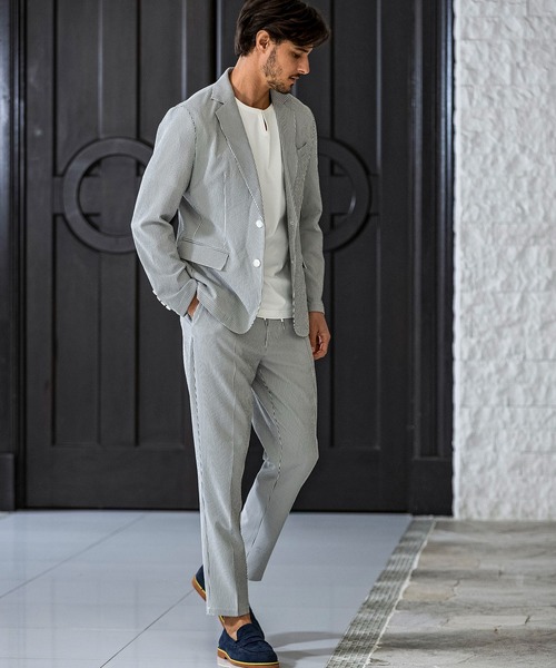 AKM Contemporary(エイケイエムコンテンポラリー)の「【WEB・直営店限定】AKM Contemporary(エイケイエムコンテンポラリー)ワンボタン リラックスシルエット 天竺シャツ 半袖シャツ(Tシャツ/カットソー・メンズ・オフホワイト/ブラック/ネイビー・S/M/L/XL/XXL)」の13枚目の写真