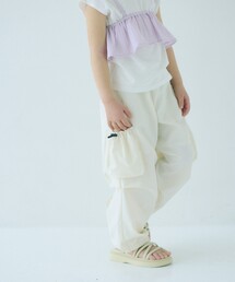 green label relaxing ホワイトワイドパンツ green label relaxing（グリーンレーベルリラクシング）の「CS