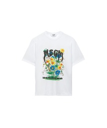 MSGM｜エムエスジーエムのTシャツ/カットソー（花柄・ボタニカル