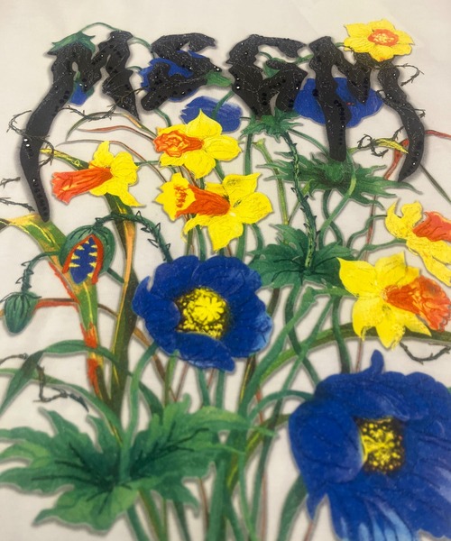 MSGM(エムエスジーエム)の「MSGM グラフィックFLOWER 刺繍ロゴTシャツ(Tシャツ/カットソー・レディース・ホワイト・S)」の6枚目の写真