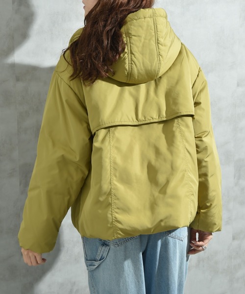 セール】ワークフードヨークピュアダウン（ダウンジャケット/コート