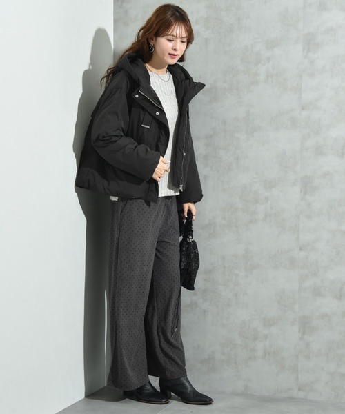 セール】ワークフードヨークピュアダウン（ダウンジャケット/コート