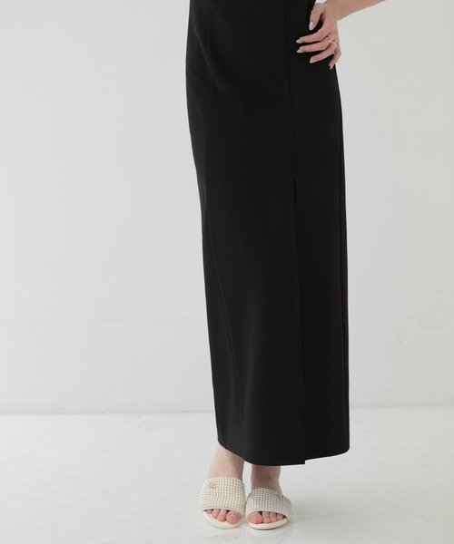 セール】【LEJA LUXE】2WAYフロントシアービジューIラインドレス