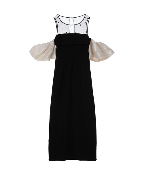 Leja(レジャ)の「【LEJA LUXE】2WAYフロントシアービジューIラインドレスワンピース2点セット美脚効果結婚式 パーティードレス 成人式 二次会 同窓会 お呼ばれ オケージョン 20代 30代(ドレス・レディース・ブラック・SMALL/MEDIUM/LARGE)」の15枚目の写真
