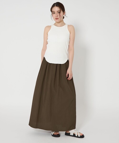 BEAUTY&YOUTH UNITED ARROWS（ビューティーアンドユースユナイテッドアローズ）の「レザーライクメッシュ クロスサンダル（サンダル・レディース・ブラック/ホワイト・38/37/36）」の17枚目の写真