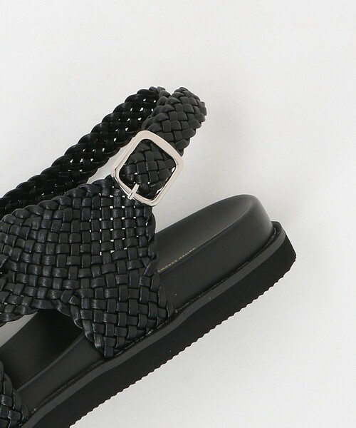 レザー　サンダル ユナイテッドアローズ UNITED ARROWS ユナイテッドアローズ サンダル 41 ブラック