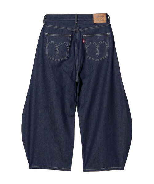 glamb（グラム）の「Oval Baggy Denim / オーバルバギーデニム（デニムパンツ・メンズ・ブラック/インディゴブルー・S/M/L）」の5枚目の写真