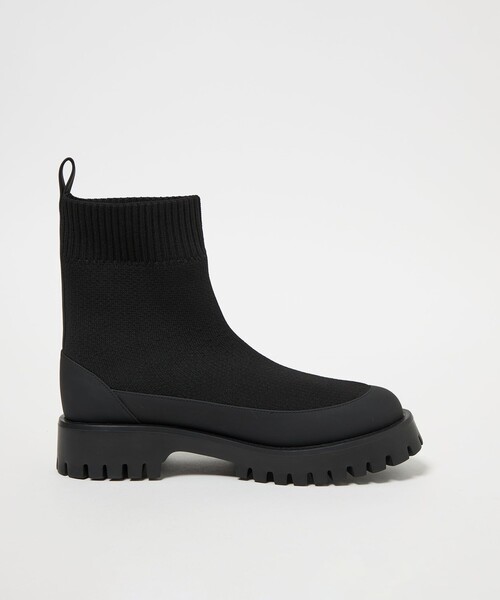 UNITED ARROWS(ユナイテッドアローズ)の「レイン ニットブーツ(レインシューズ・レディース・ブラック・38/35/36/37/35h/36h/37h)」の6枚目の写真