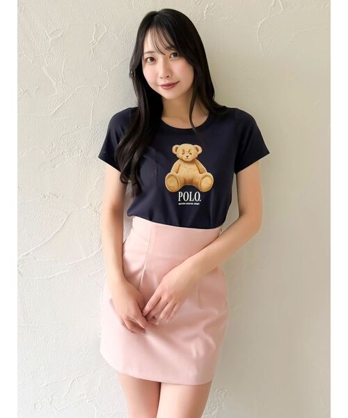 POLOBCSコラボ】ベアモチーフコンパクトTシャツ（Tシャツ