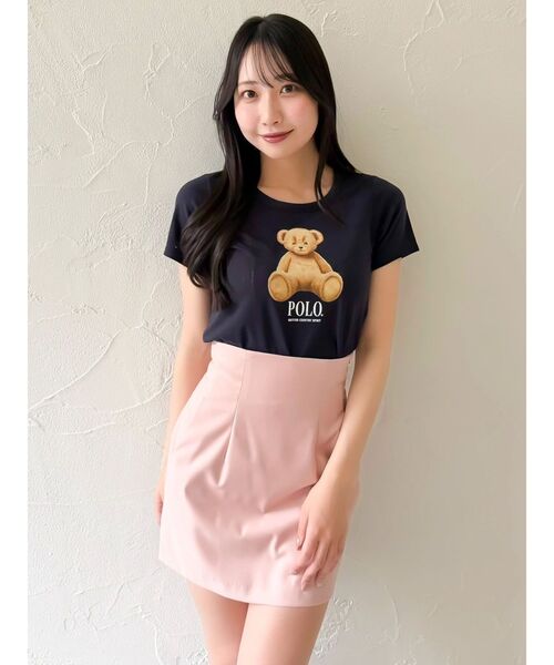 POLOBCSコラボ】ベアモチーフコンパクトTシャツ（Tシャツ