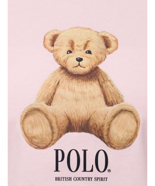 POLO BCS(ポロ ビーシーエス)の「【POLOBCSコラボ】ベアモチーフコンパクトTシャツ(Tシャツ/カットソー・レディース・オフホワイト/ブルー/ネイビー/ピンク・FREE)」の17枚目の写真