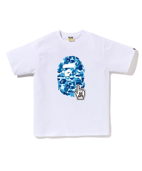 ABC CAMO GO APE POINTER APE HEAD TEE BAPEC（Tシャツ/カットソー