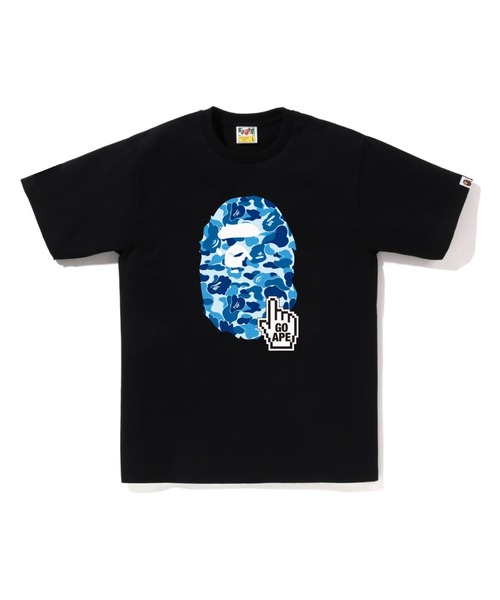 ABC CAMO GO APE POINTER APE HEAD TEE BAPEC（Tシャツ