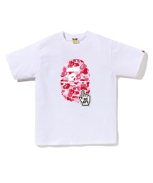 ABC CAMO GO APE POINTER APE HEAD TEE BAPEC