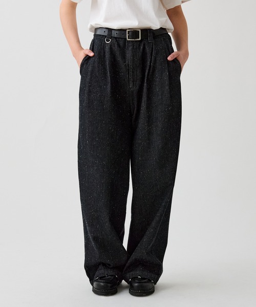 nowos カラーデニムパンツ　ブラウン デニムパンツ（ブラウン/茶色系）ファッション通販 - ZOZOTOWN