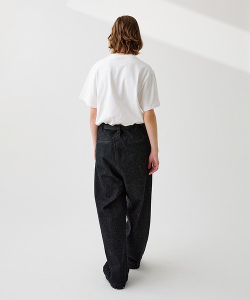 WETTEMPT(ウィテンプト)の「2TUCK COLOR NEP DENIM / ツータックカラーネップデニム(デニムパンツ・メンズ・ブラック/ピンク/インディゴブルー・SMALL/MEDIUM/LARGE)」の15枚目の写真