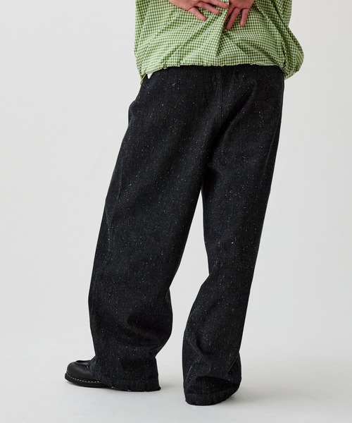 WETTEMPT(ウィテンプト)の「2TUCK COLOR NEP DENIM / ツータックカラーネップデニム(デニムパンツ・メンズ・ブラック/ピンク/インディゴブルー・SMALL/MEDIUM/LARGE)」の21枚目の写真