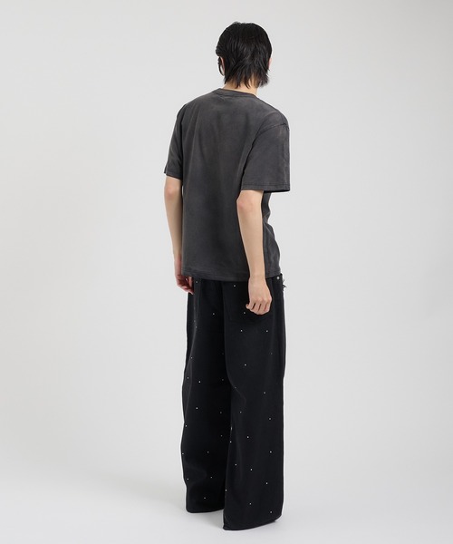 Perushu（ペルーシュ）の「アソートグラフィックユーズドTシャツ（Tシャツ/カットソー・メンズ・ブラック/オフホワイト/ブルー/チャコールグレー/スモークグレー/ピンク/ライトグレー/ワインレッド/ブラック系/ダークグレー・MEDIUM/LARGE）」の18枚目の写真