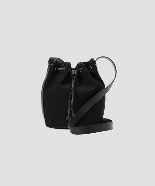 MARGARET HOWELL(マーガレットハウエル)の「NYLON CANVAS & SMOOTH LEATHER(トートバッグ・レディース・ブラック・FREE)」の1枚目の写真