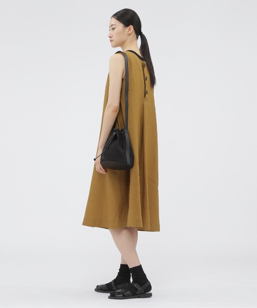 MARGARET HOWELL（マーガレットハウエル）の「NYLON CANVAS & SMOOTH LEATHER（ハンドバッグ・レディース・ブラック・FREE）」の3枚目の写真