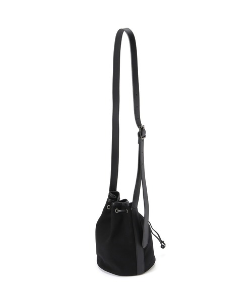 MARGARET HOWELL（マーガレットハウエル）の「NYLON CANVAS & SMOOTH LEATHER（ハンドバッグ・レディース・ブラック・FREE）」の5枚目の写真