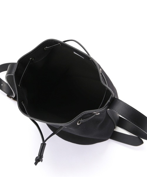 MARGARET HOWELL（マーガレットハウエル）の「NYLON CANVAS & SMOOTH LEATHER（ハンドバッグ・レディース・ブラック・FREE）」の11枚目の写真