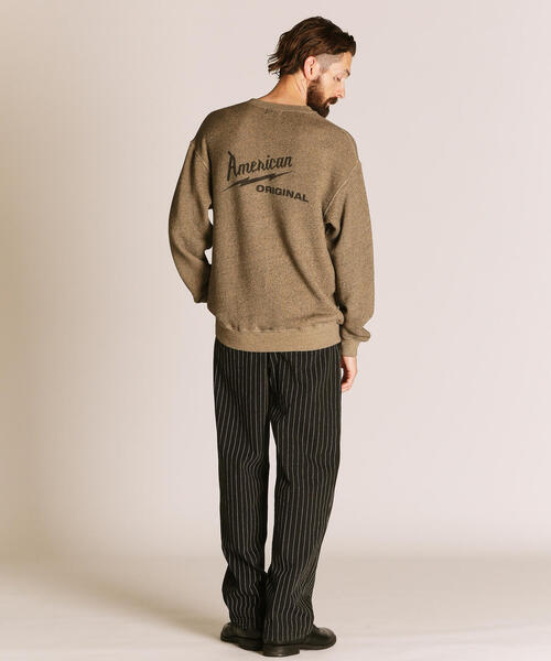ショット（Schott）/SALT AND PEPPER CREW SWEAT AMERICAN ORIGINAL Schott/ショット/SALT AND PEPPER CREW SWEAT AMERICAN ORIGINAL