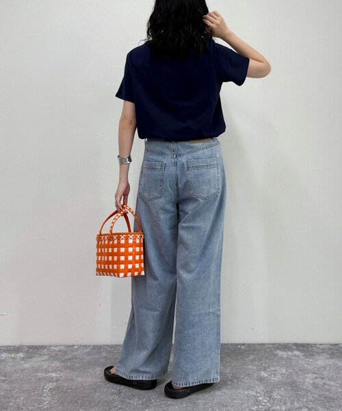 fredy emue（フレディエミュ）の「LemonコンパクトグラフィックTシャツ（Tシャツ/カットソー・レディース・ブラウン/ネイビー/オフホワイト・38）」の19枚目の写真