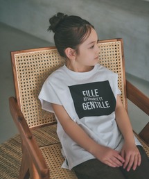 AJUGA.（アジュガ）の「【近藤千尋さんコラボ】フレンチスリーブT(AJUGA.x BAYFLOW)(KIDS)（Tシャツ/カットソー）」