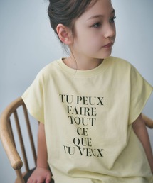 AJUGA.（アジュガ）の「【近藤千尋さんコラボ】フレンチスリーブT(AJUGA.x BAYFLOW)(KIDS)（Tシャツ/カットソー）」