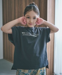 AJUGA.（アジュガ）の「【近藤千尋さんコラボ】フレンチスリーブT(AJUGA.x BAYFLOW)(KIDS)（Tシャツ/カットソー）」