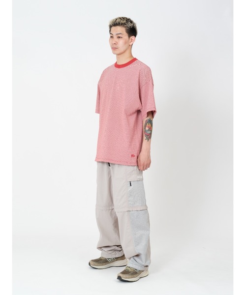 SINGLE BORDER S/S TEE（Tシャツ/カットソー）｜KEBOZ（ケボズ