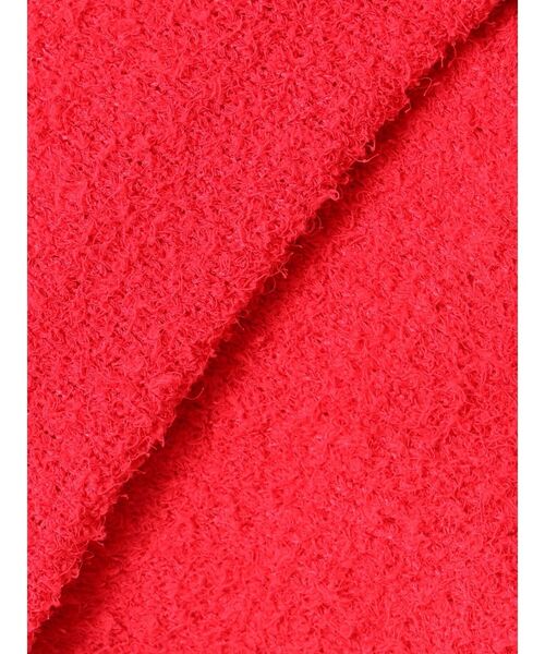 Ungrid（アングリッド）の「ハーフスリーブニットカーデ（カーディガン/ボレロ・レディース・レッド/オフホワイト/グレー・FREE）」の8枚目の写真